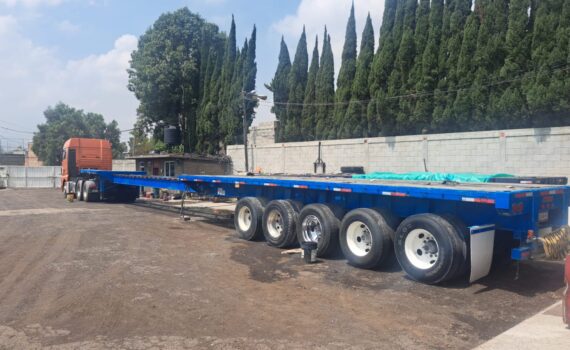 Trailer plataforma extendible