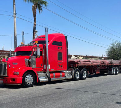 Fletes en Trailer Plataforma en México