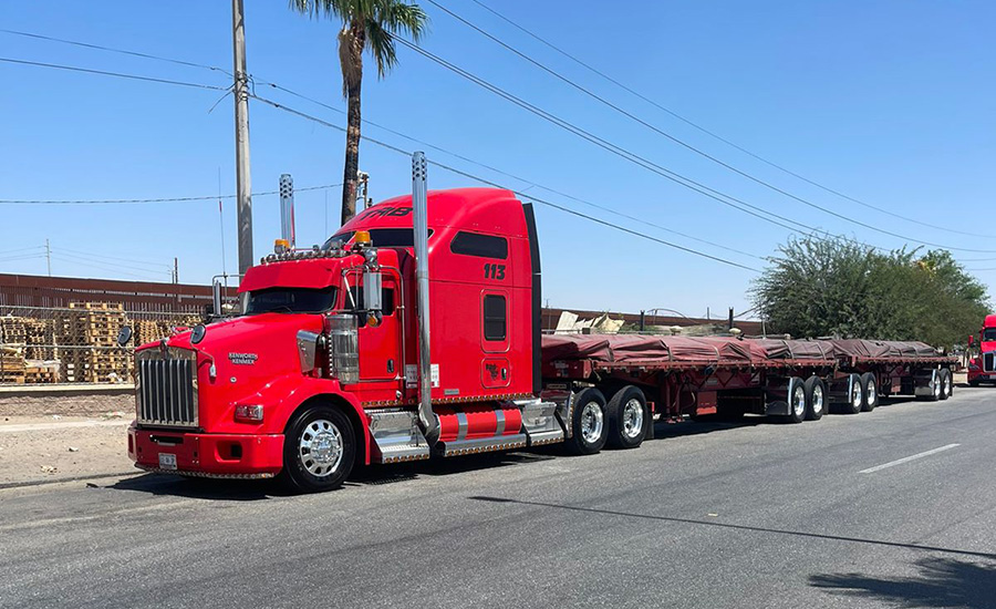 Fletes en Trailer Plataforma en México